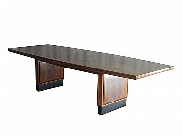 Large office table by Anonima Castelli, Italy, 50s.