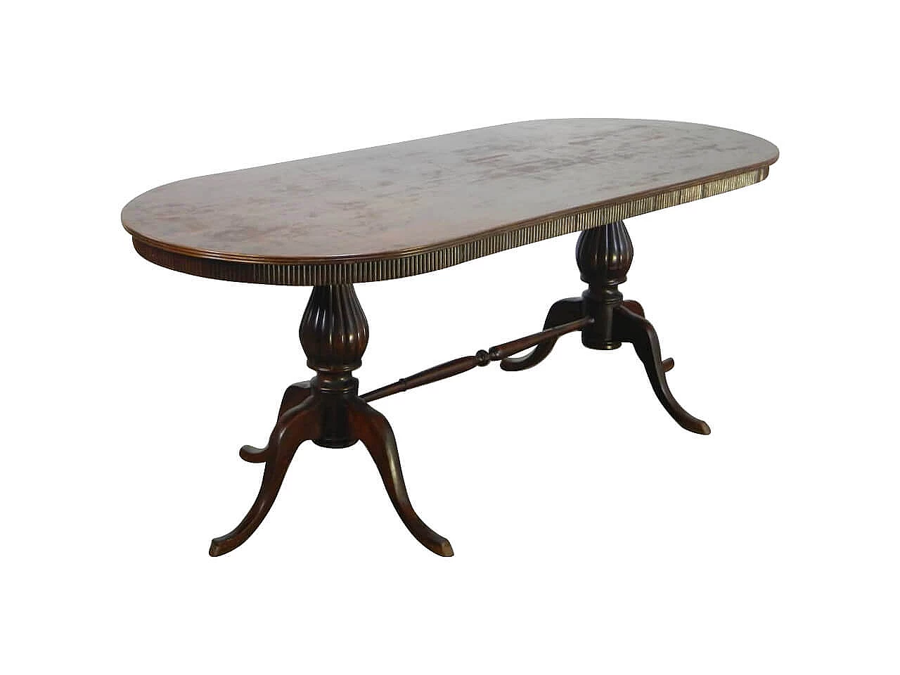 Oval mahogany table, Victorian style, 40s 1062907