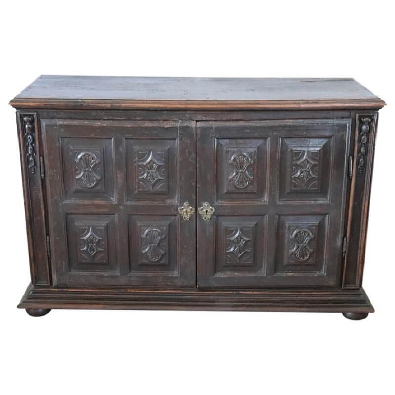 Credenza antica in noce Sec. XVII 1062933
