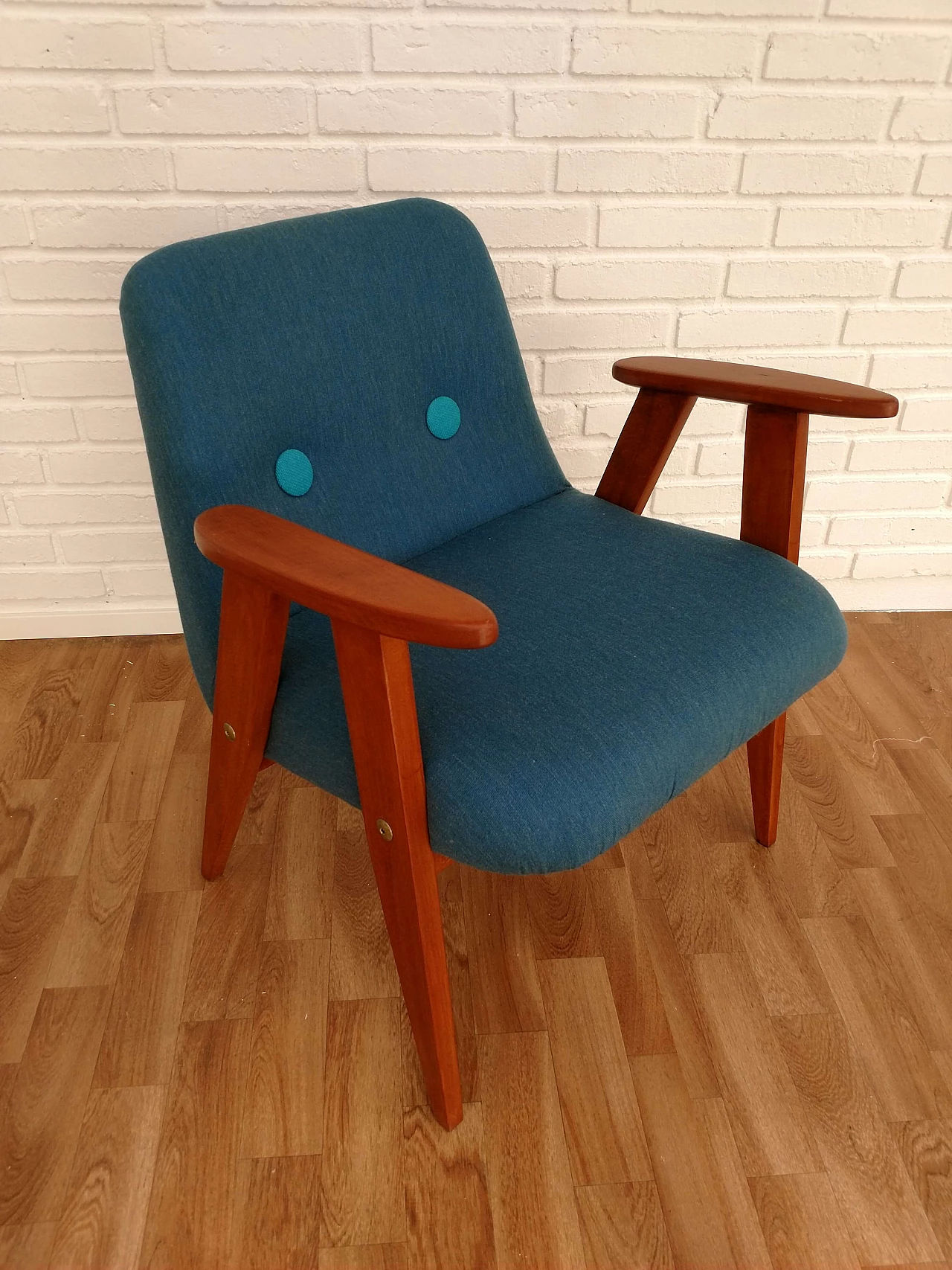 Lounge chair, wool by Akira Minagawa, 60's 1063831