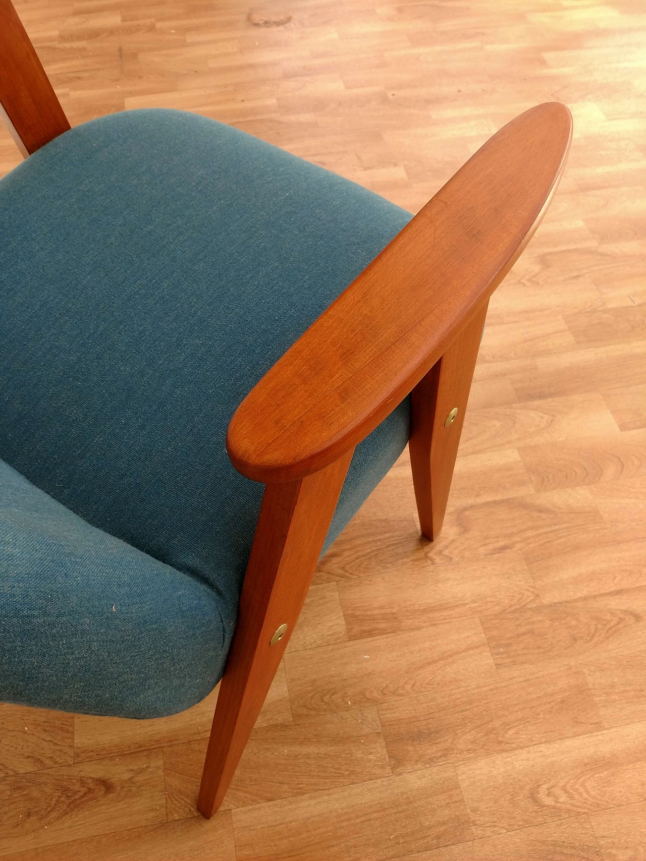 Lounge chair, wool by Akira Minagawa, 60's 1063833