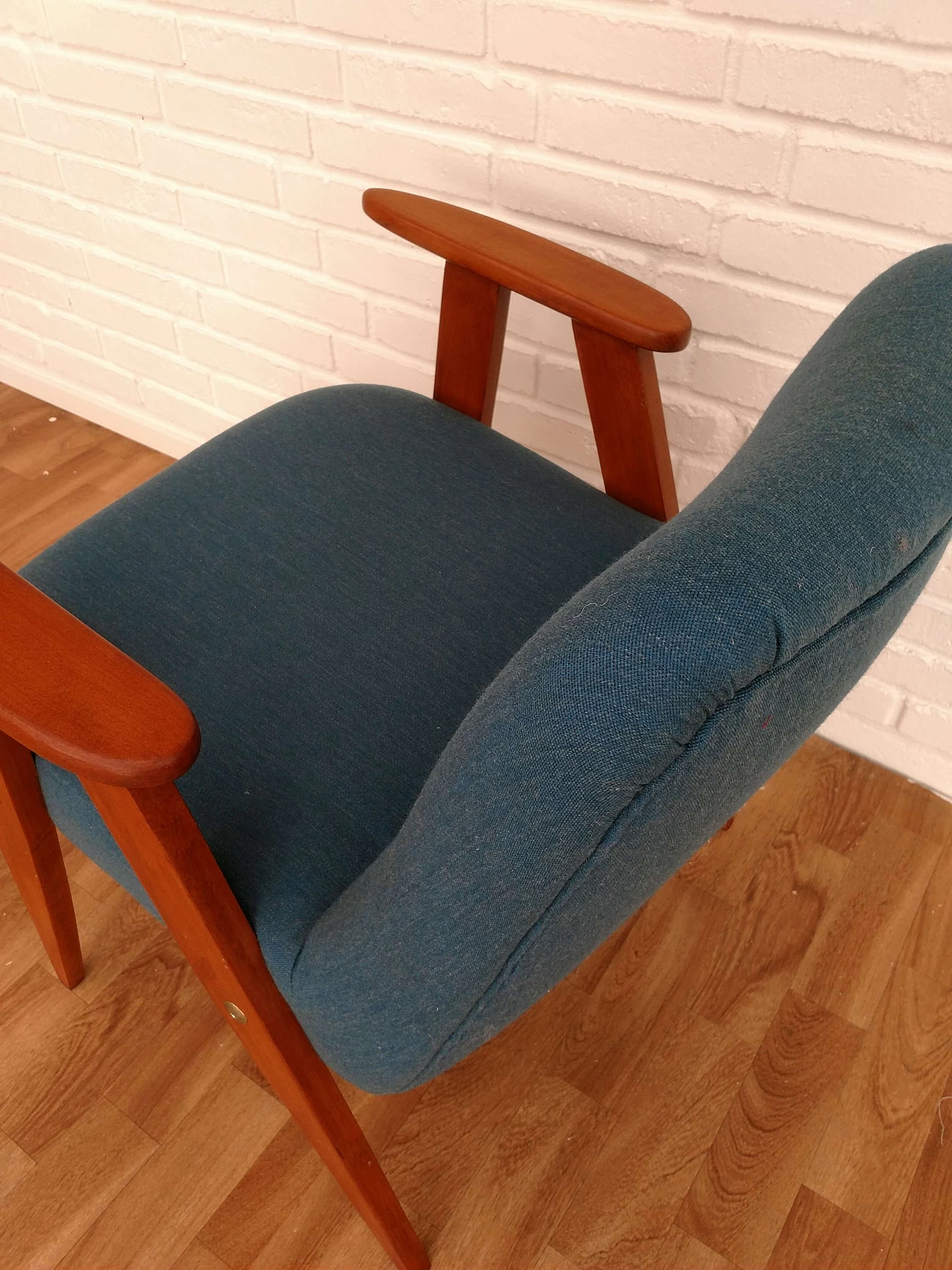 Lounge chair, wool by Akira Minagawa, 60's 1063837