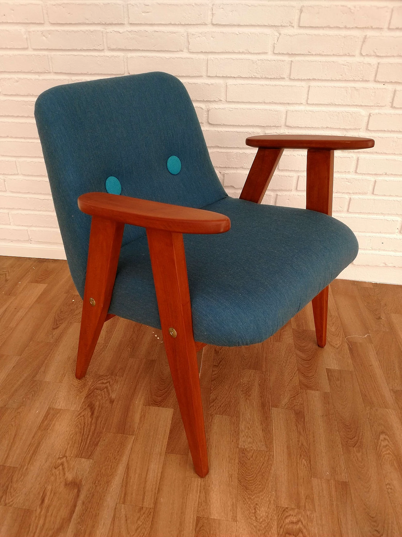 Lounge chair, wool by Akira Minagawa, 60's 1063842