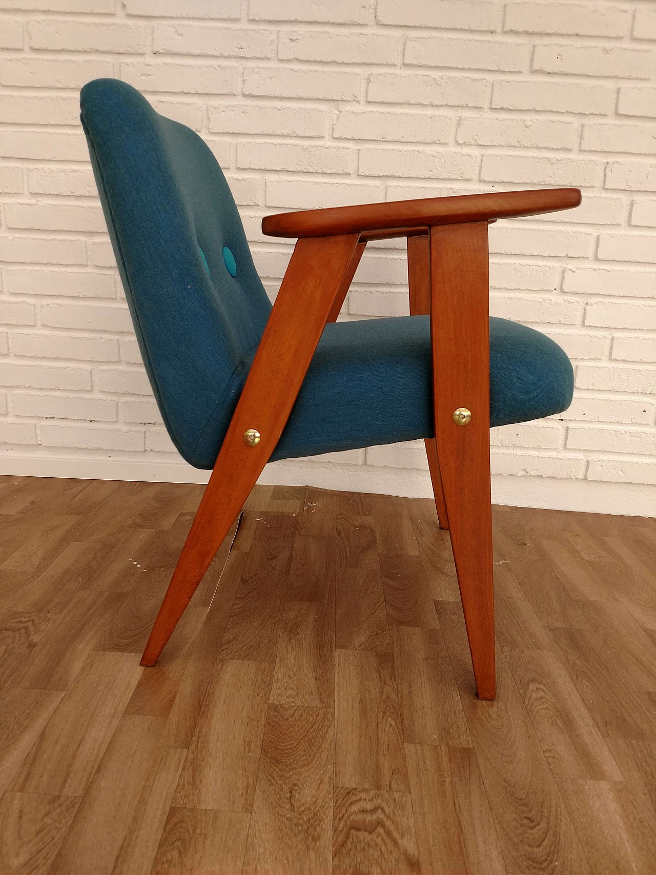 Lounge chair, wool by Akira Minagawa, 60's 1063843