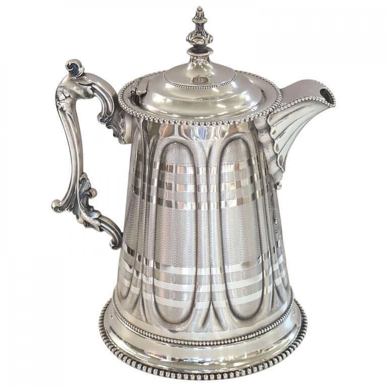Antique silver plated pitcher brand Rogers Smith & Co, 1865 1064087