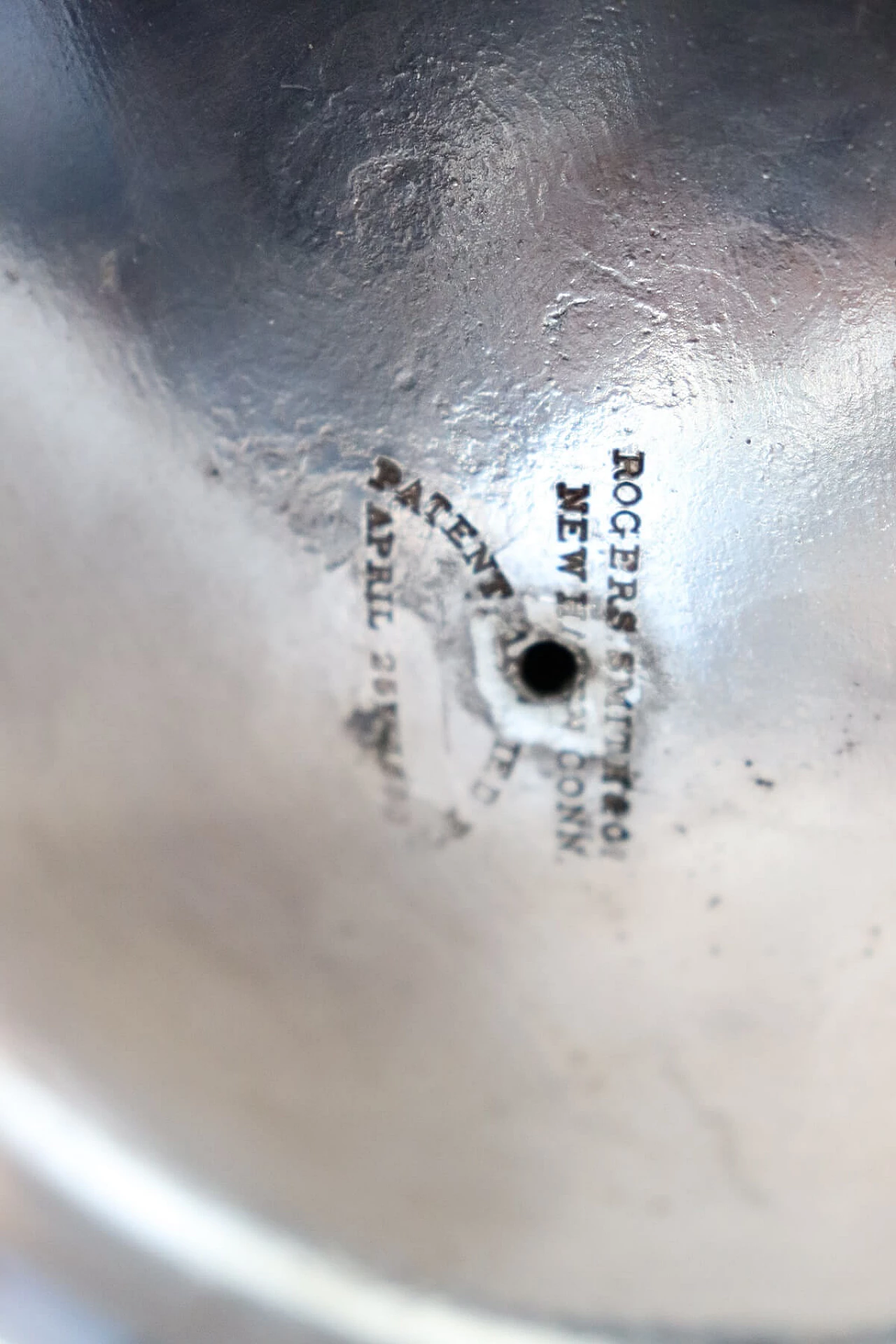 Brocca antica placcata argento marchio Rogers Smith & Co, 1865 1064100