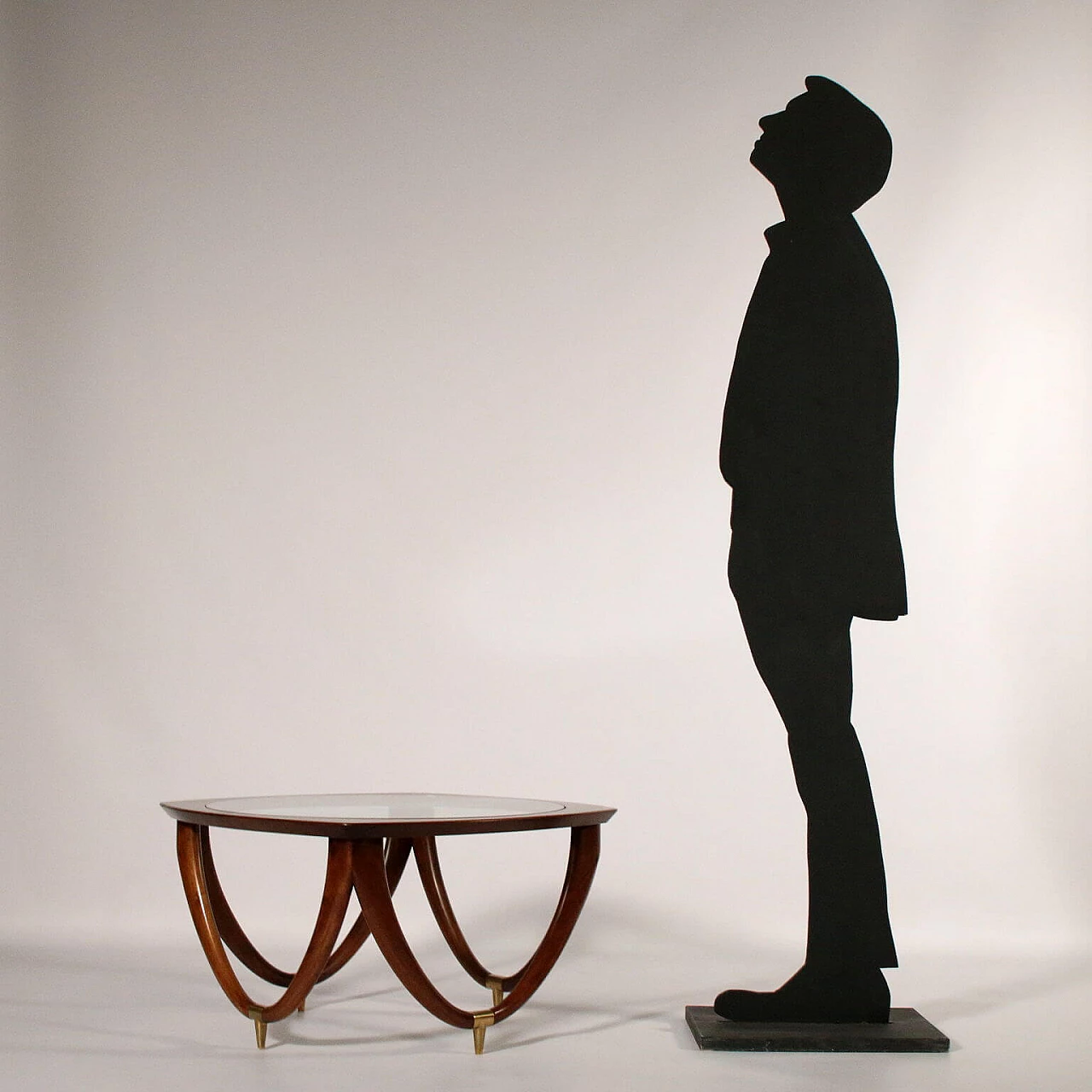 Tavolino attribuito a Melchiorre Bega, Italia, anni '50 1064182