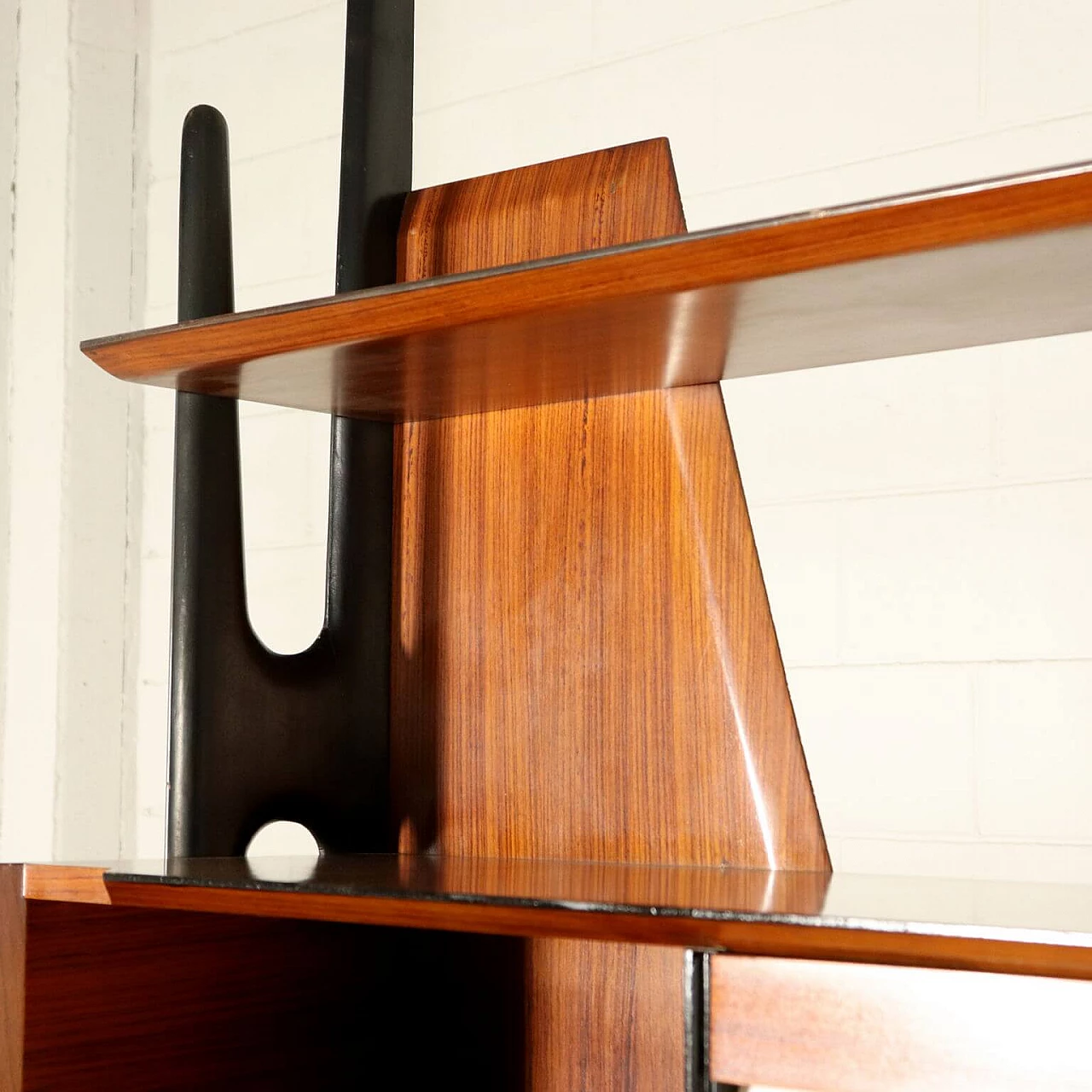 Living room furniture in rosewood and other woods, '60s 1064192