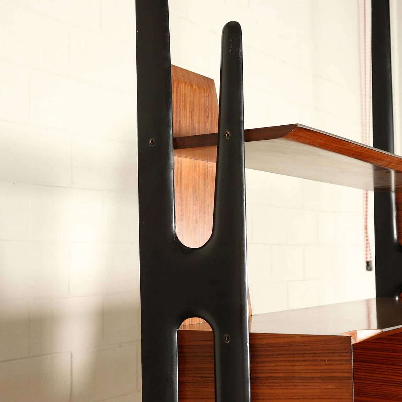 Living room furniture in rosewood and other woods, '60s 1064195