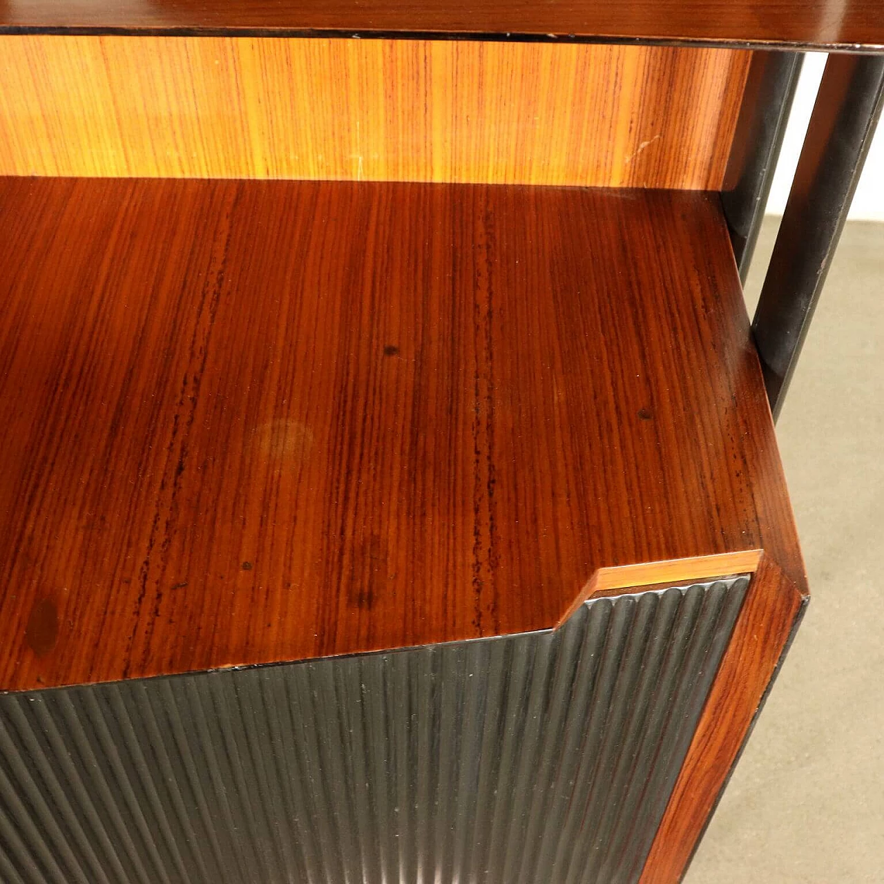 Living room furniture in rosewood and other woods, '60s 1064197