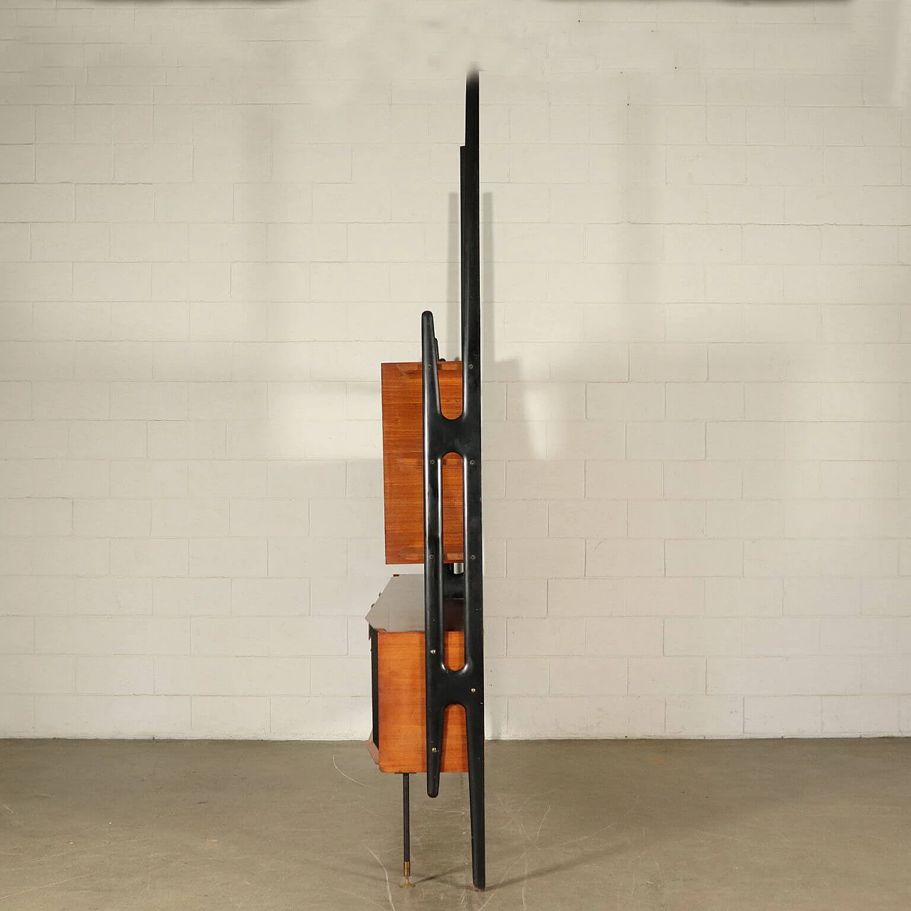 Living room furniture in rosewood and other woods, '60s 1064201