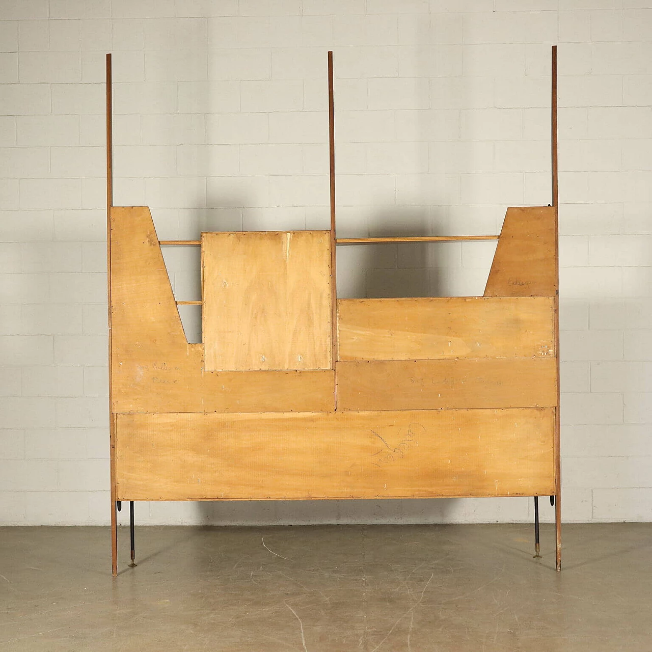 Living room furniture in rosewood and other woods, '60s 1064202