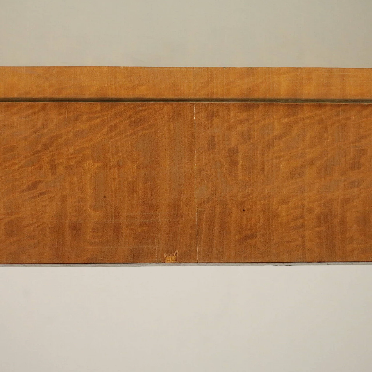 Mahogany dressing table with smoked glass top, Italy, 50s 1064211