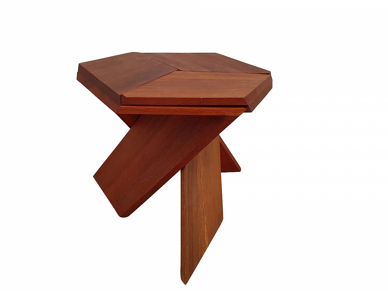 Tavolino da caffè, legno massello di teak, design scandinavo 1064655