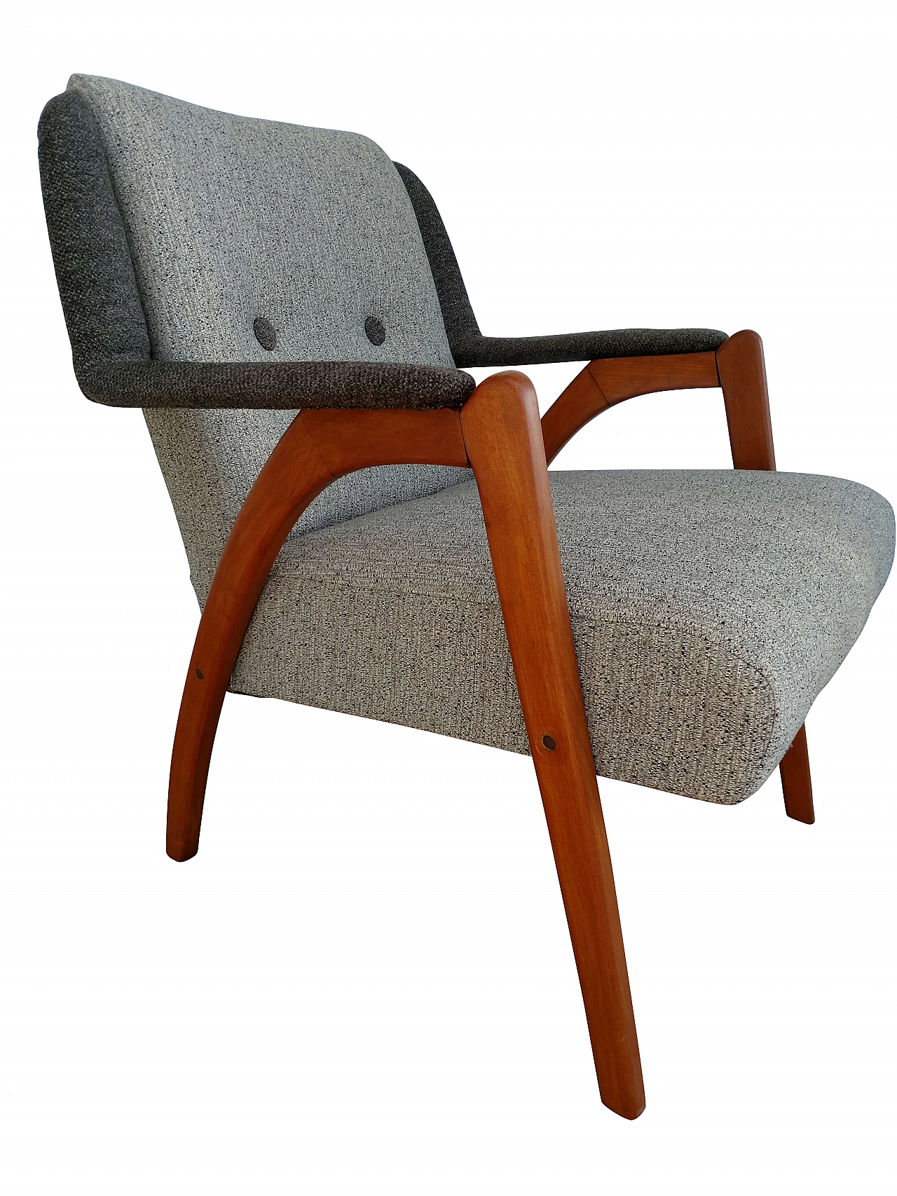 Danish designed armchair, 70's, completely restored 1064676