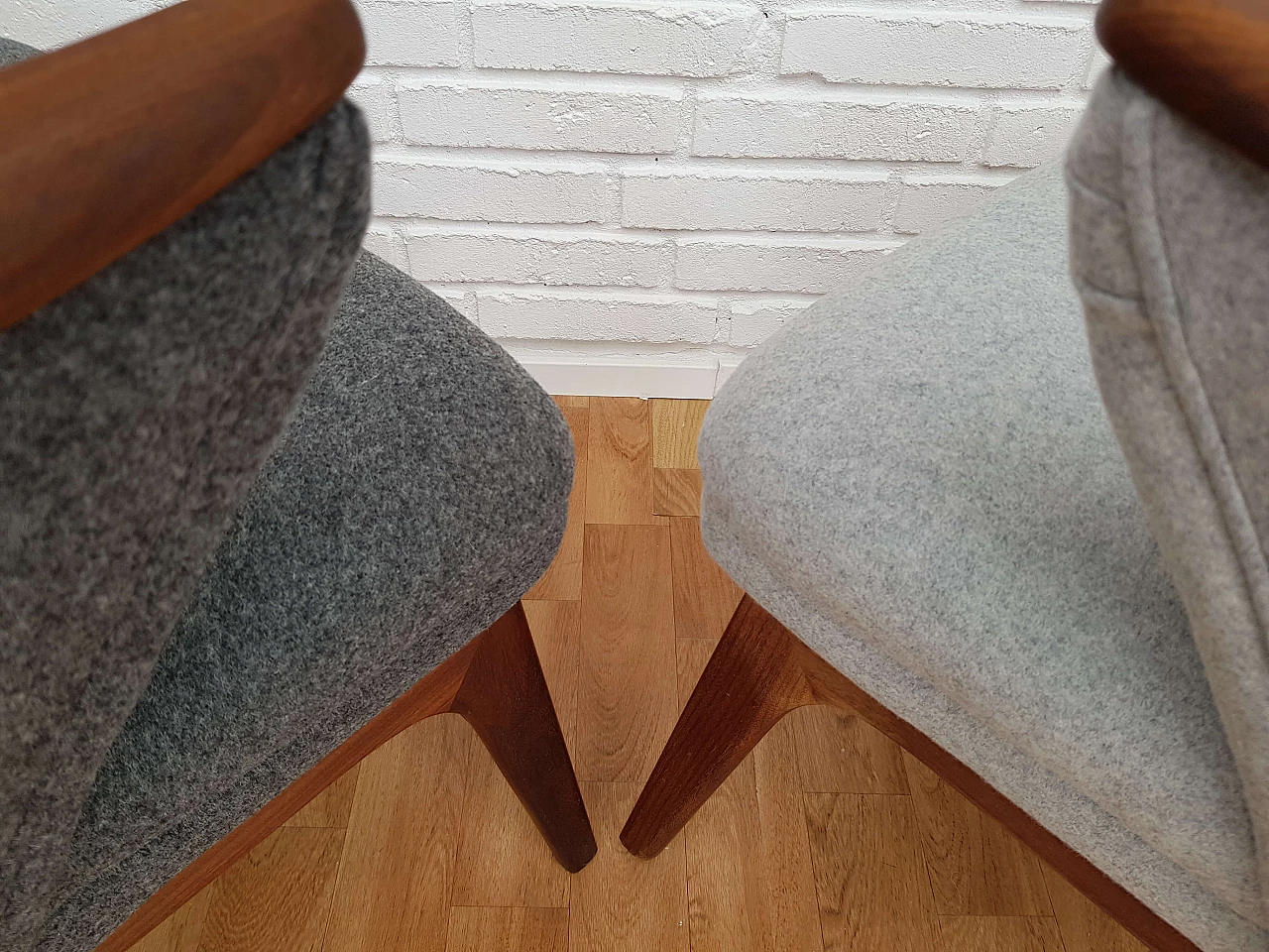 Danish design armchairs, 60s, completely restored 1064685