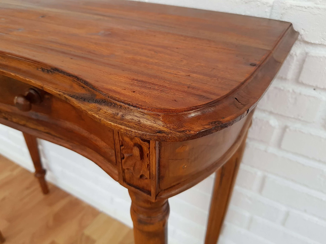 Side table, danish design, 50s, teak wood, drawers 1064965
