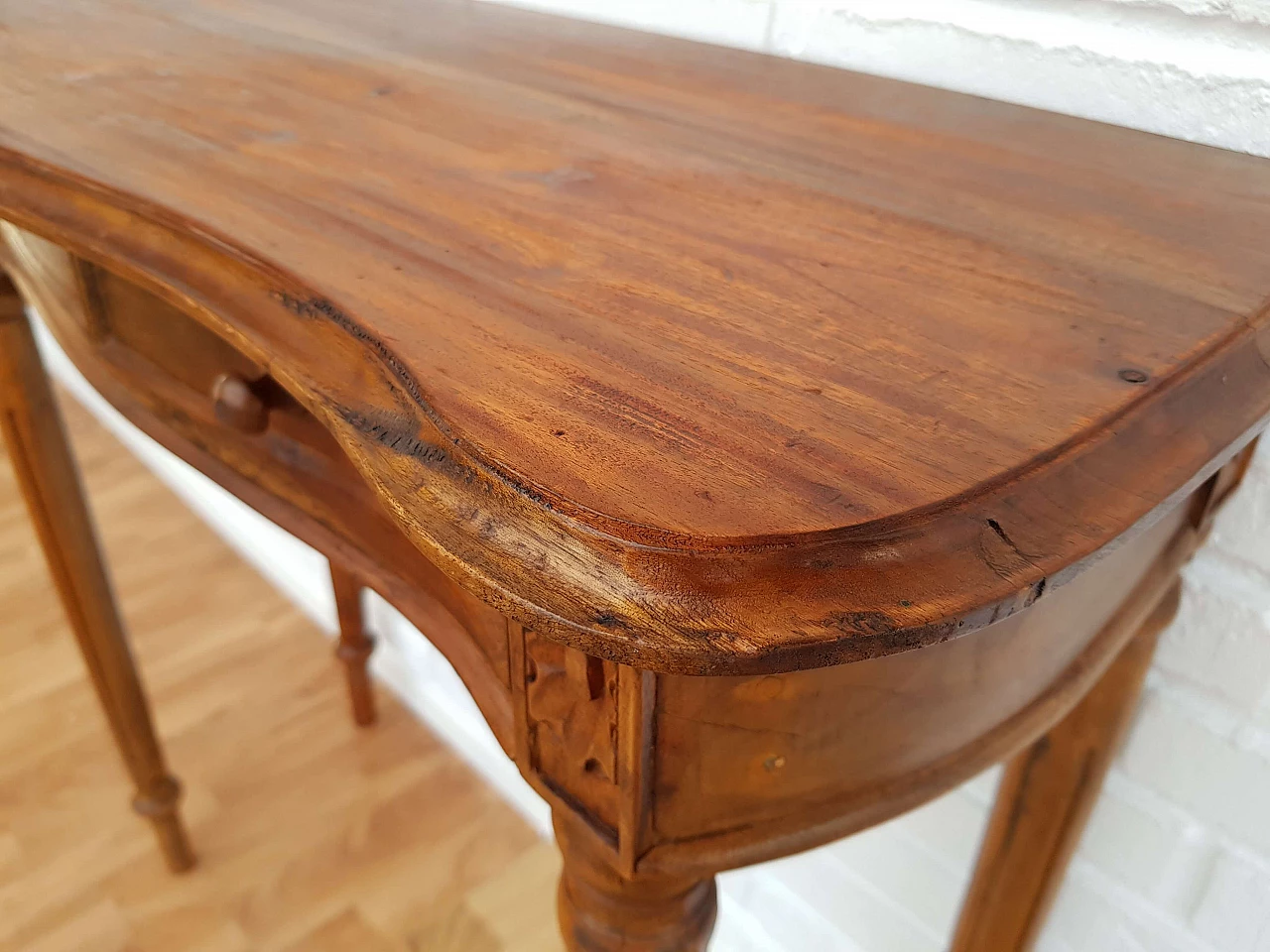 Side table, danish design, 50s, teak wood, drawers 1064969