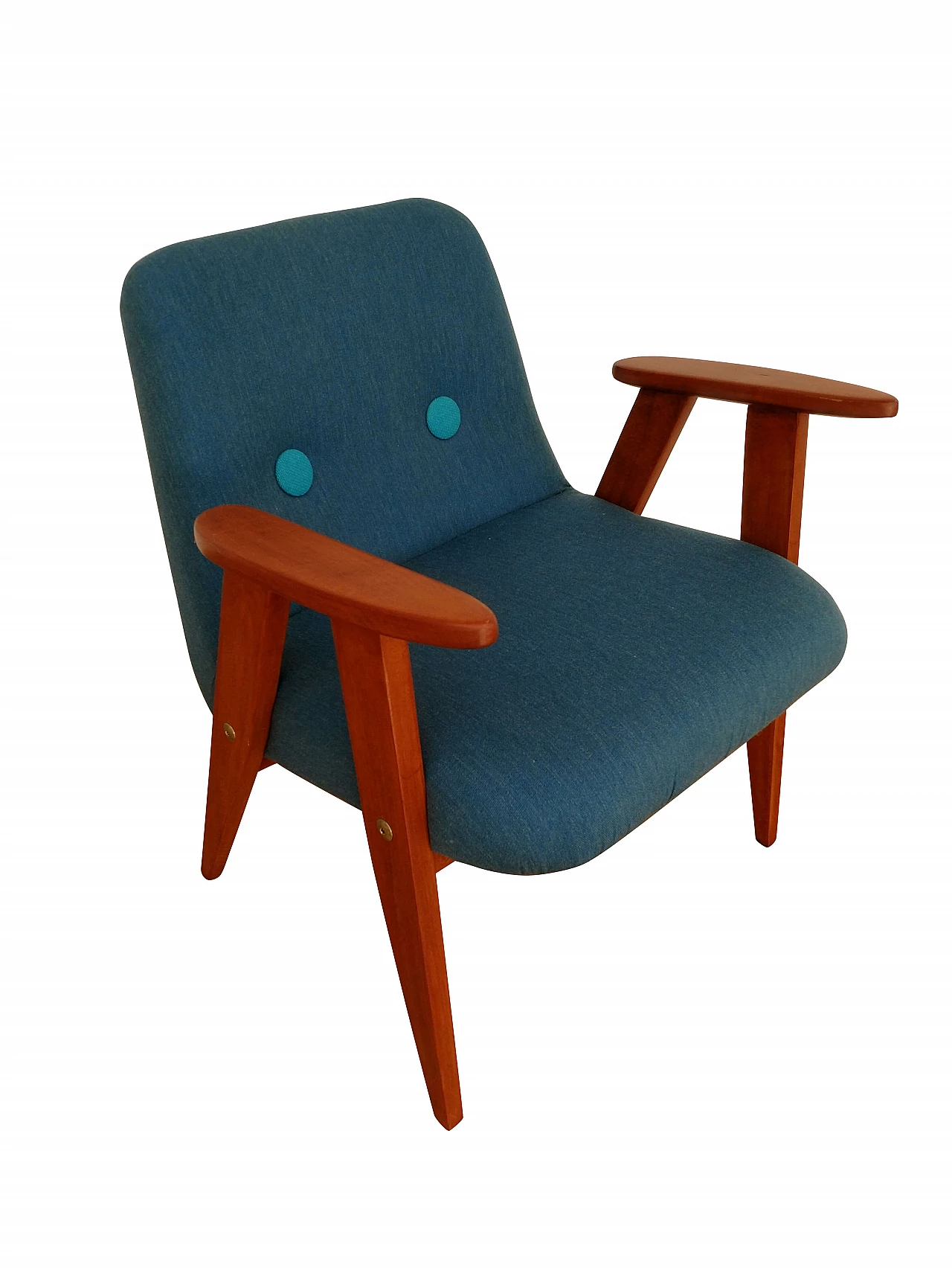 Lounge chair, wool by Akira Minagawa, 60's 1065150