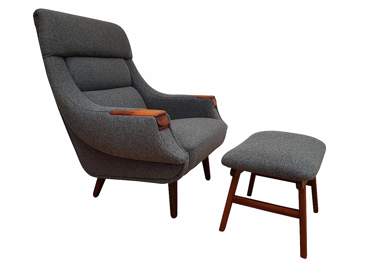 Danish lounge chair, Henry Walter Klein for Bramin, 60s 1065322
