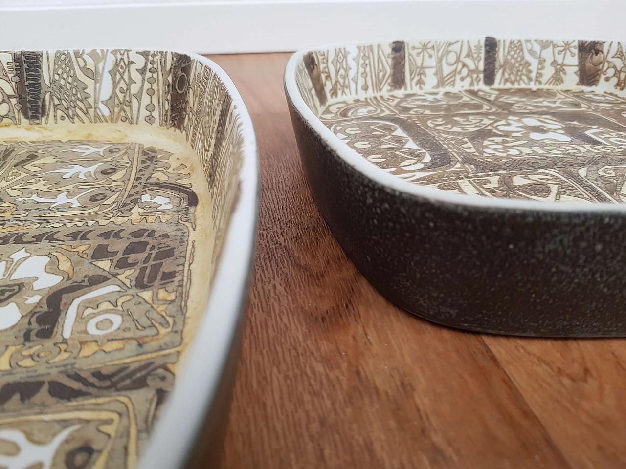 Coppia di piatti in porcellana danese, Royal Copenhagen, anni '70 1065625