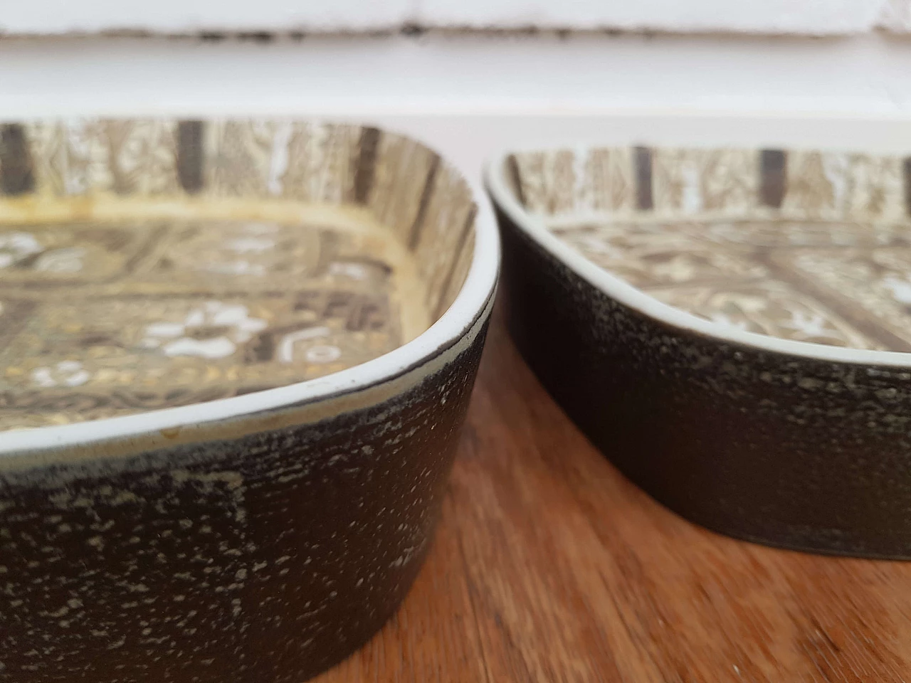 Coppia di piatti in porcellana danese, Royal Copenhagen, anni '70 1065633