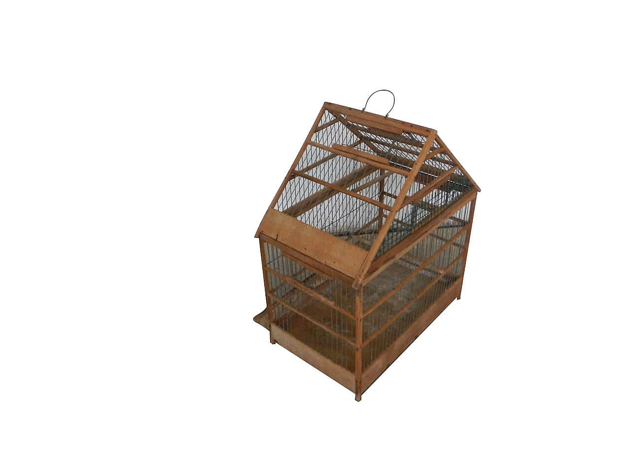 Wooden canary cage of the '50s 1065726