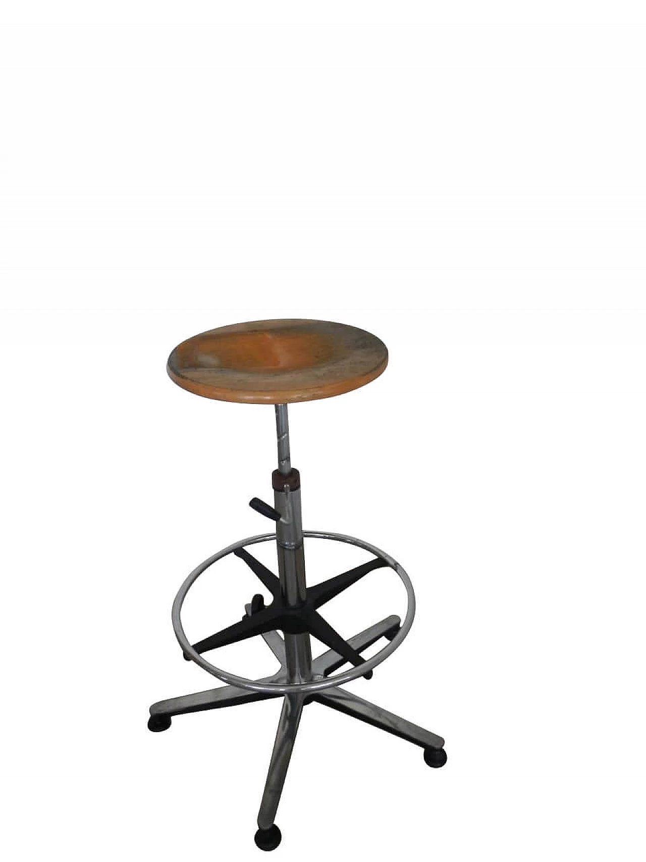 Adjustable school stool , 70s 1065747