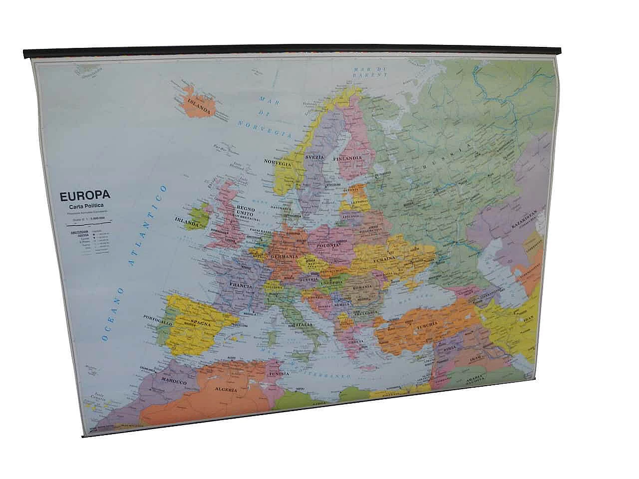 Carta geografica Europa, Anni '90 1065749
