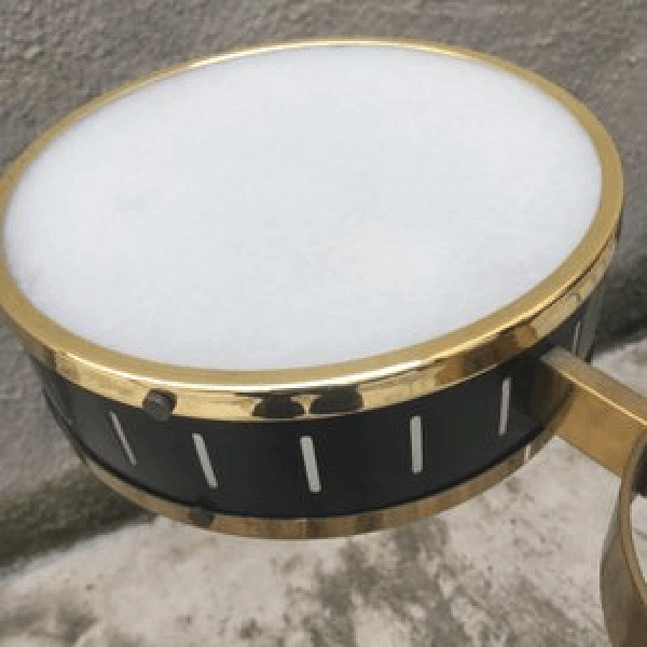 3 lights chandelier, Italy, Stilnovo, 1950s 1065951