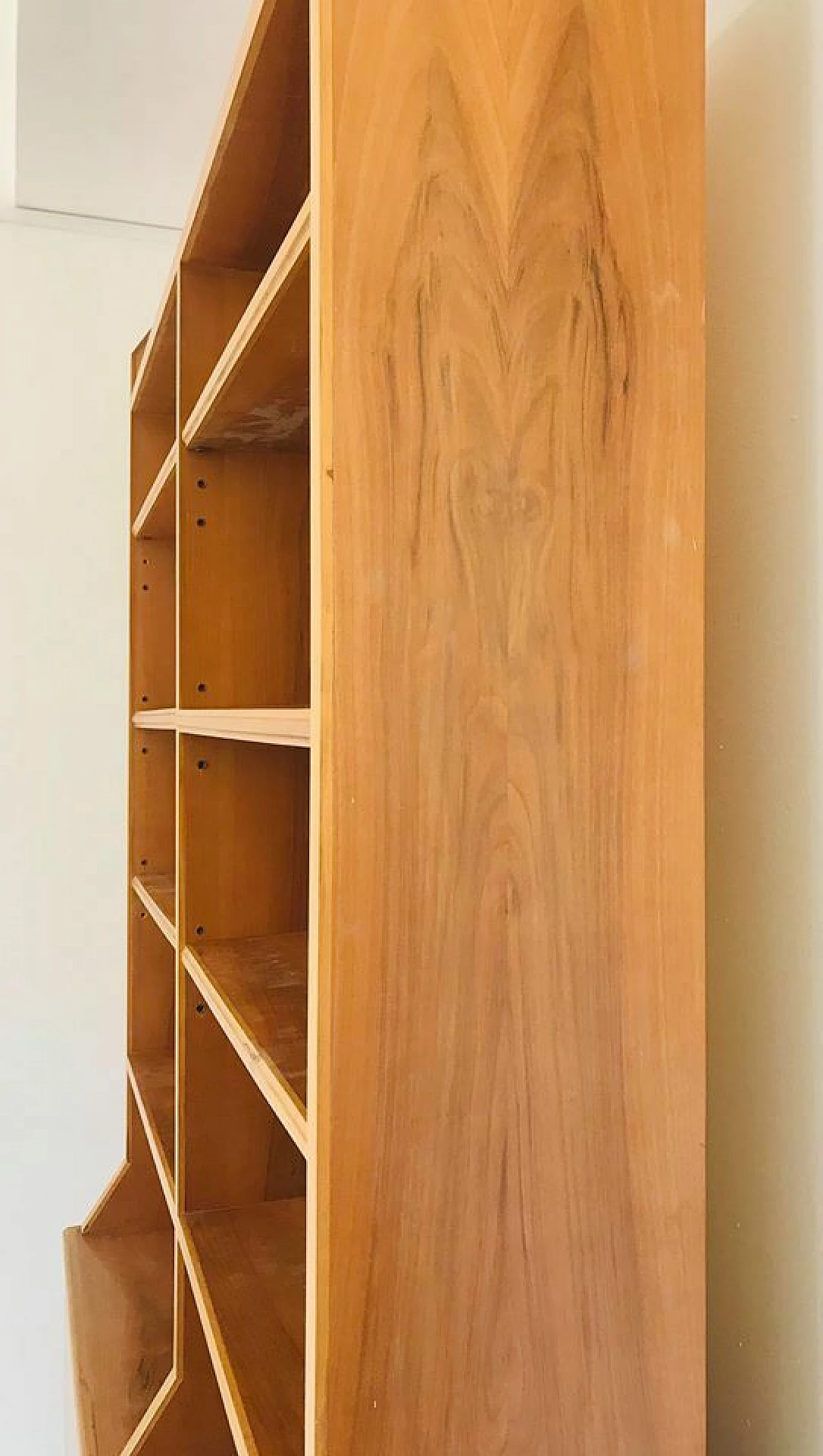 Libreria in legno, manifattura italiana, anni '60 1066390