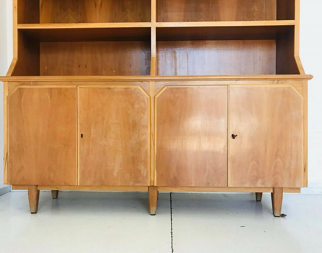 Wooden bookcase, Italian manufacture, '60s 1066400