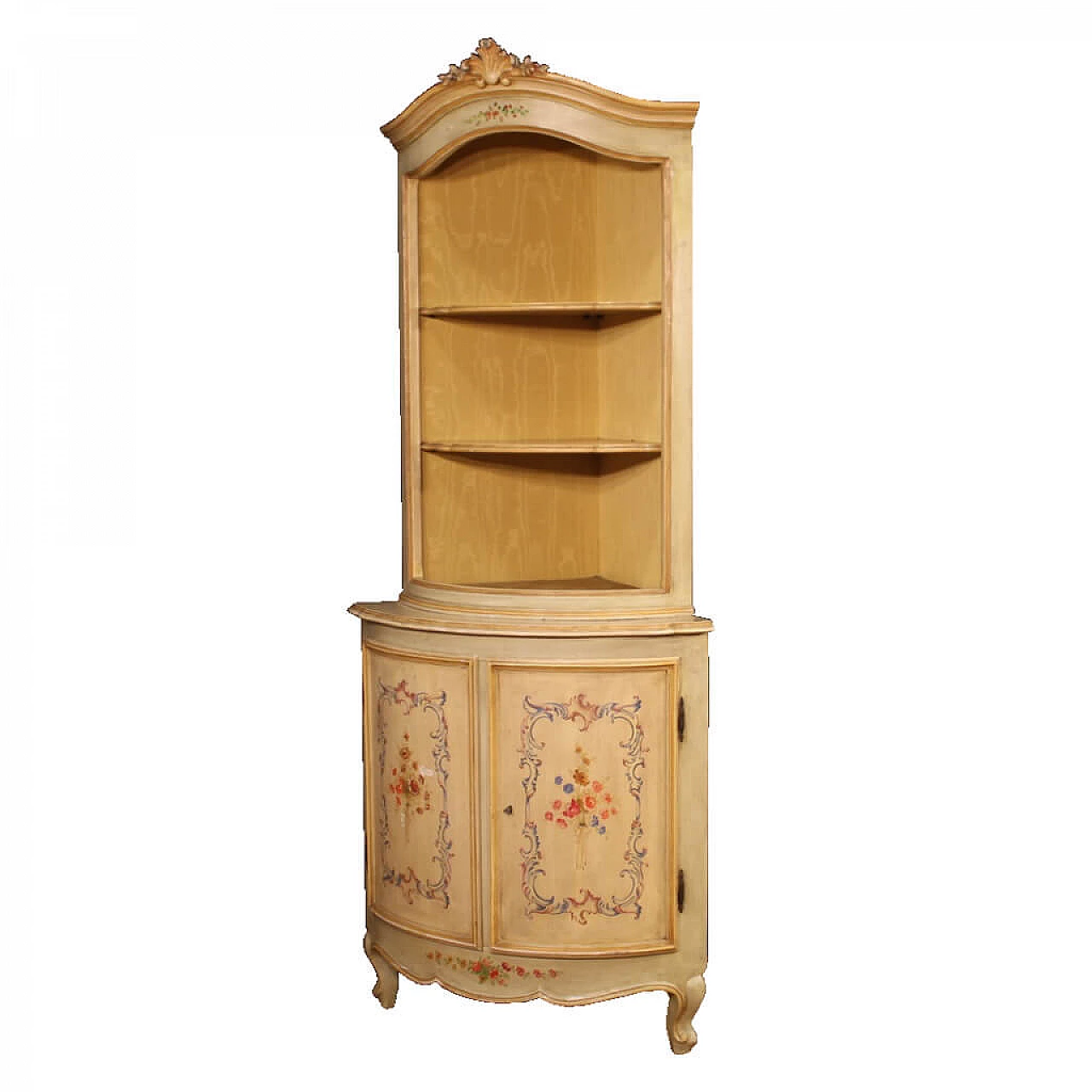 Italian corner lacquered and painted 1066525