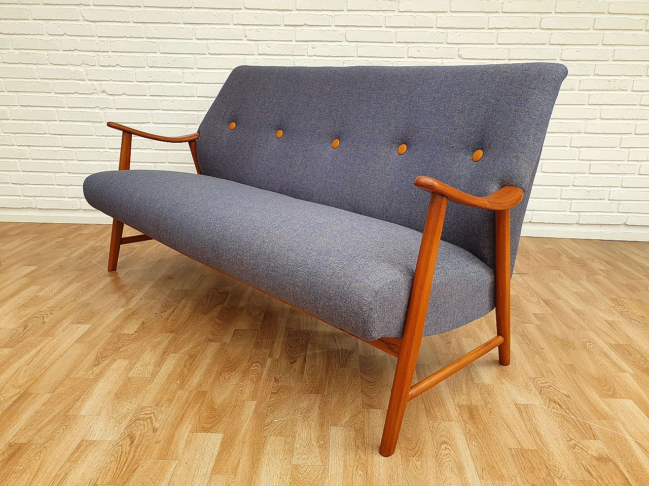 Danish designed 2 seats sofa, 60s 1066530