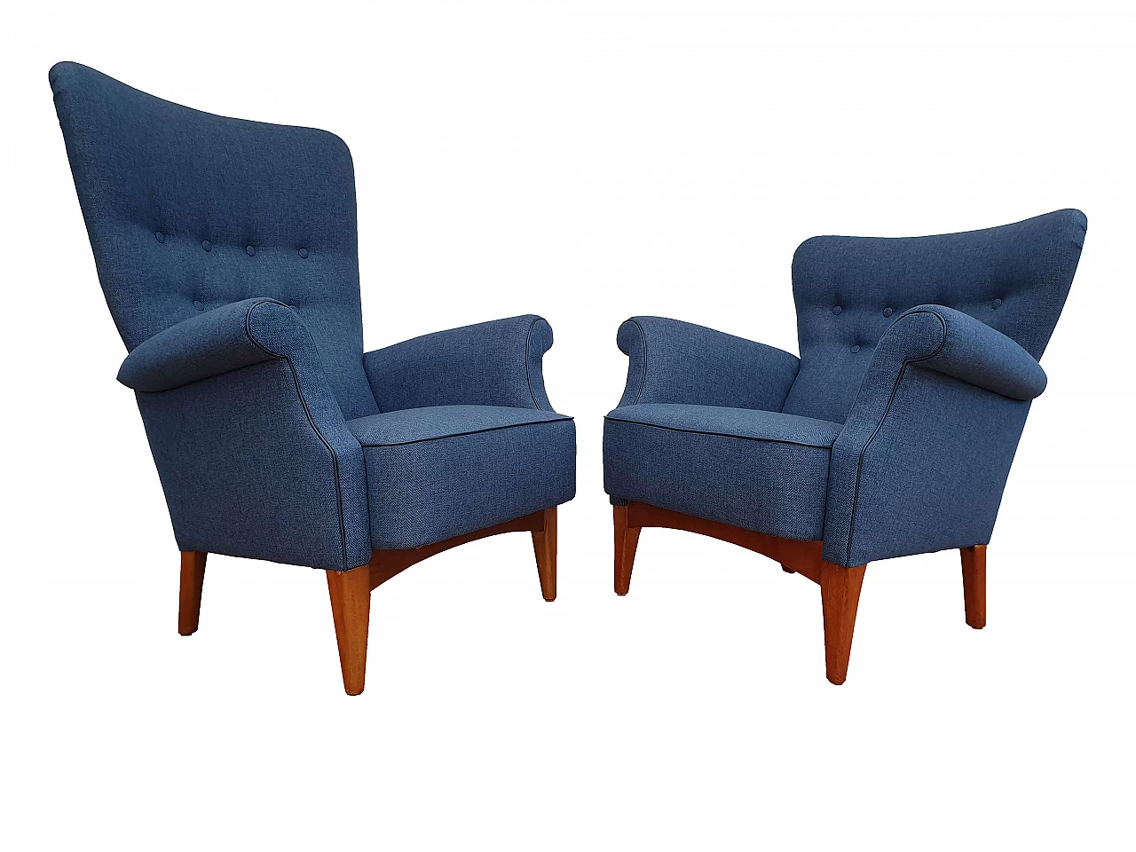 Danish armchairs by Fritz Hansen, 60s 1066667
