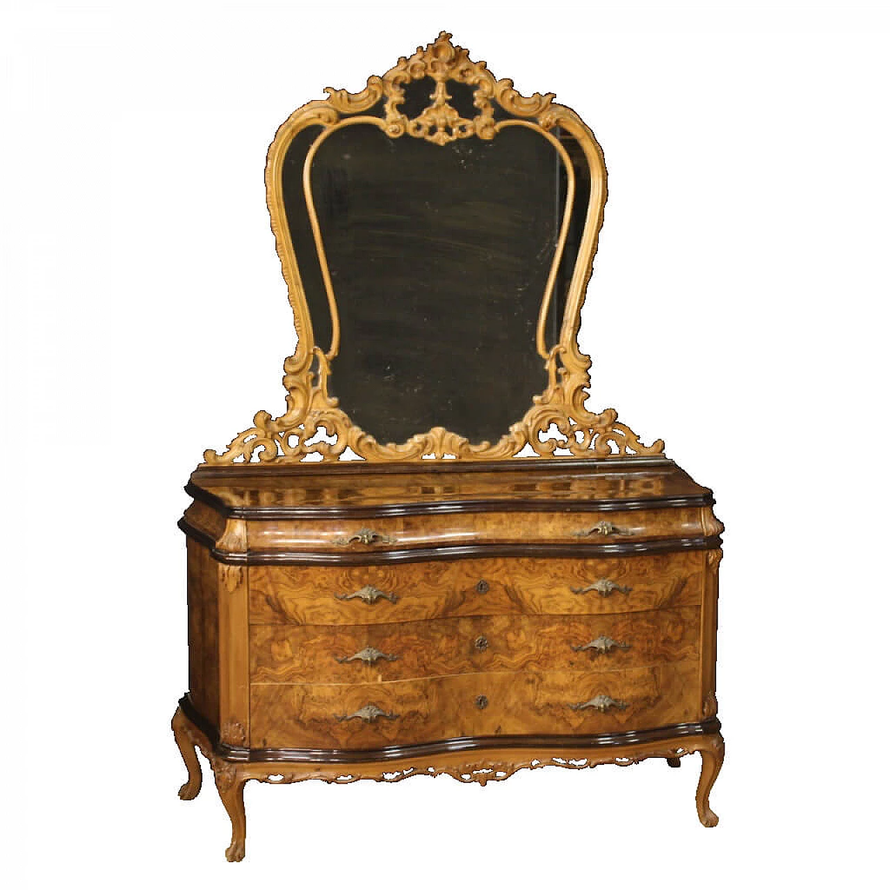 Italian dresser with wooden mirror 1066949