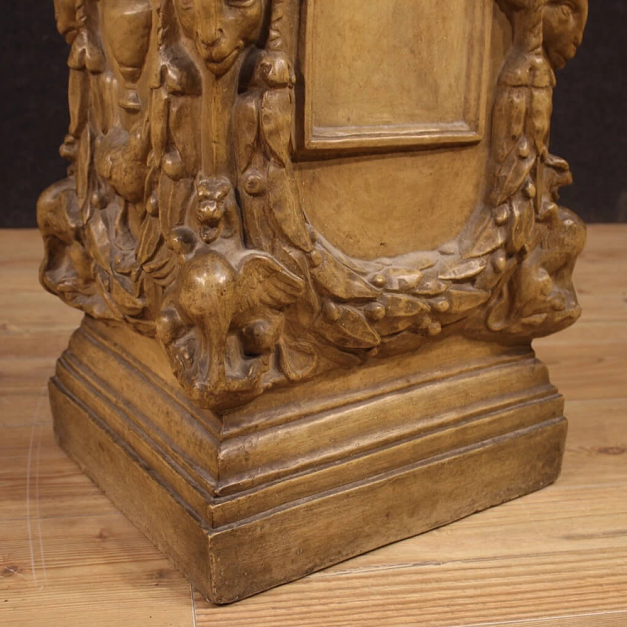 Colonna italiana in terracotta in stile Luigi XVI 1066957