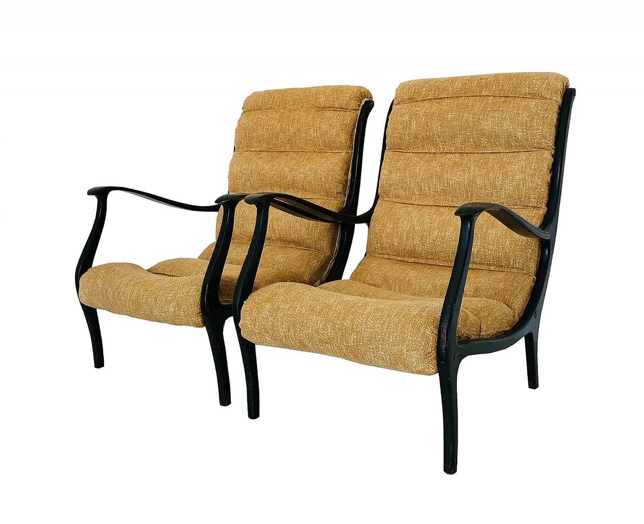 Pair of "Mitzi" armchairs, Ezio Longhi for Elam, 1950s 1067032