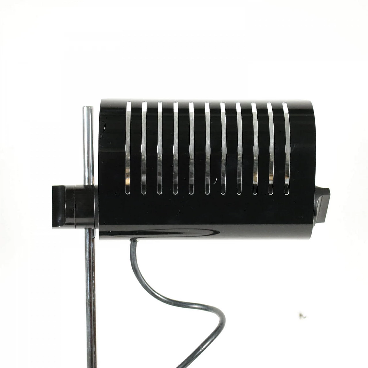 Black table lamp by Joe Colombo, Italy, 70s 1067098