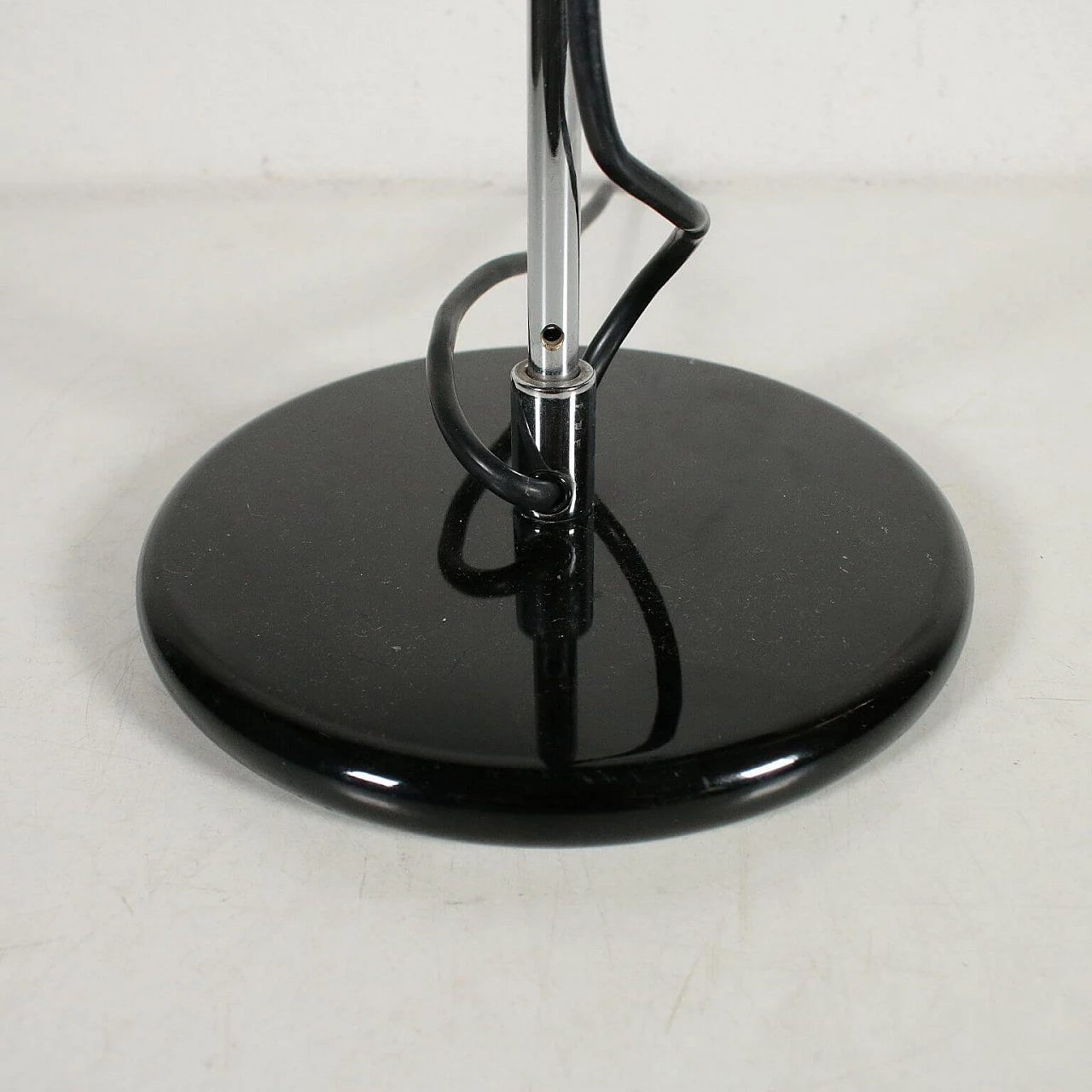 Black table lamp by Joe Colombo, Italy, 70s 1067099