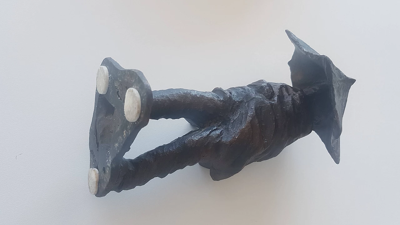 Small sculpture by Carlo Balljana, "Controvento", 1973 1067242