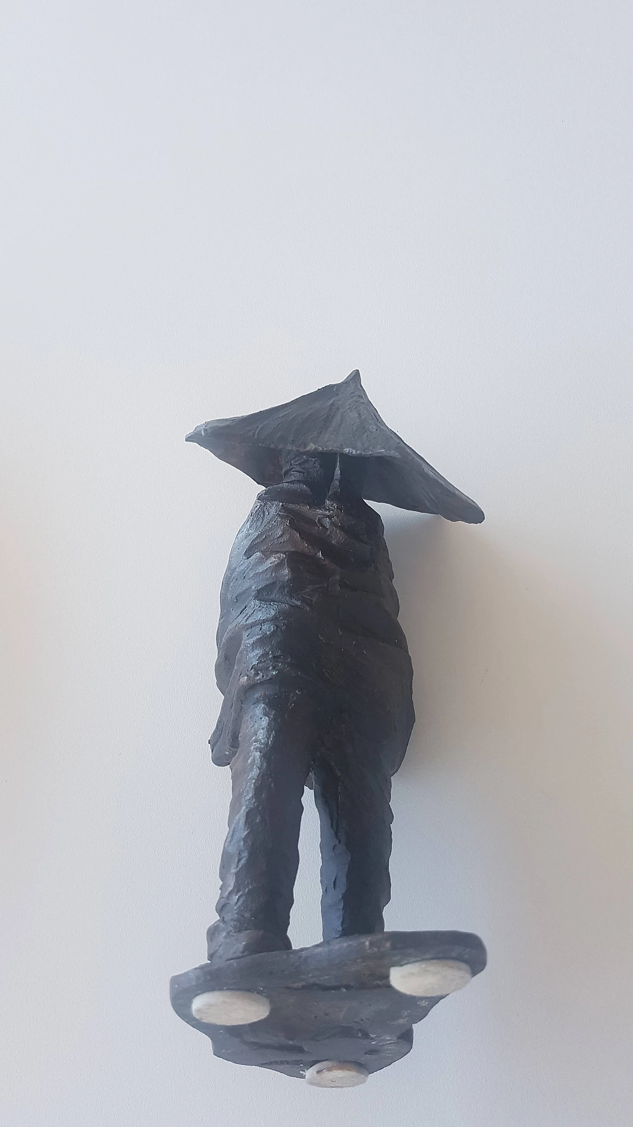 Piccola scultura di Carlo Balljana, "Controvento", 1973 1067244