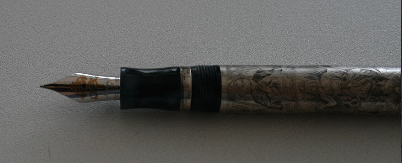 Penna Stilografica Montegrappa Vatican 2000 Papal Pen 1067261