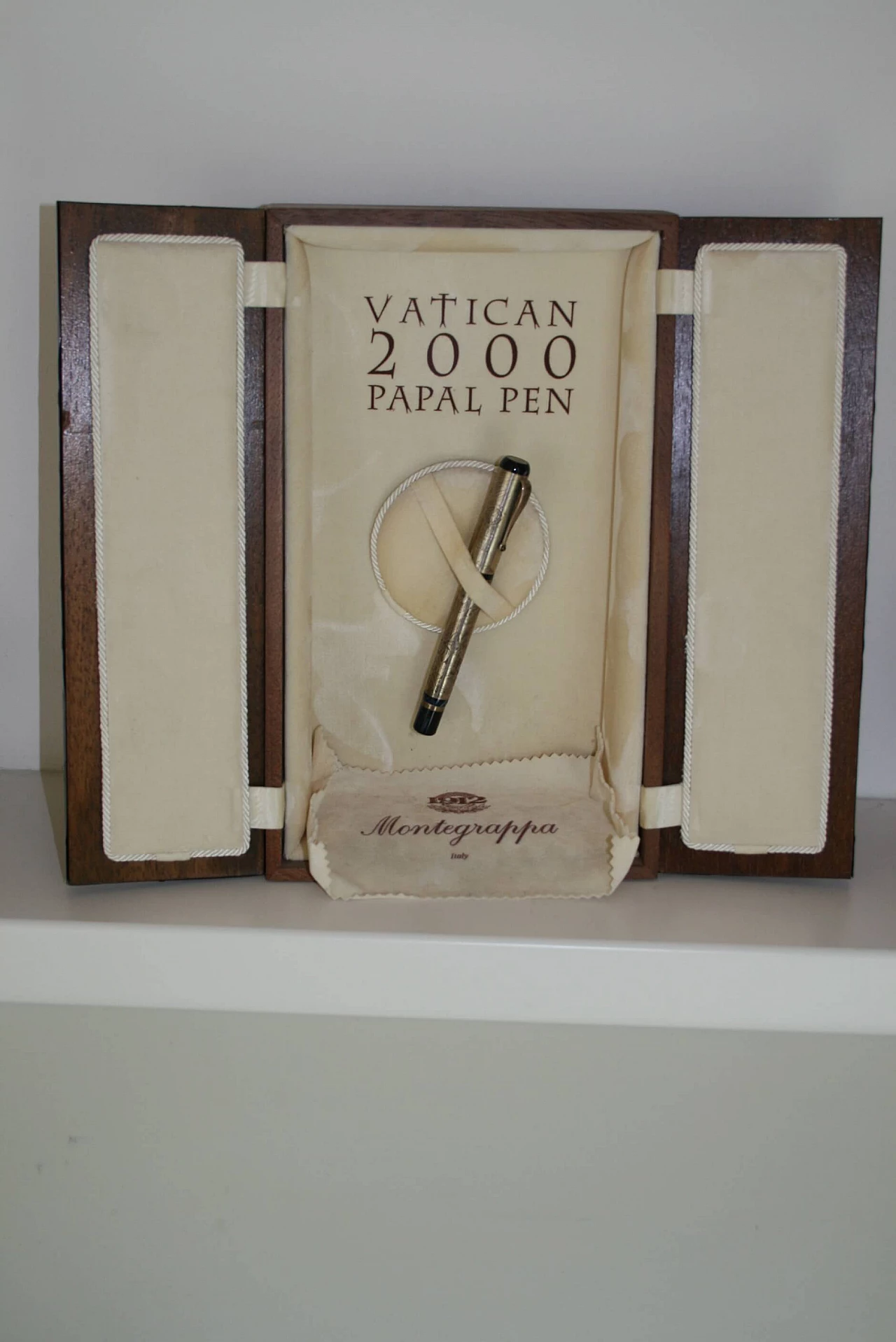 Penna Stilografica Montegrappa Vatican 2000 Papal Pen 1067274