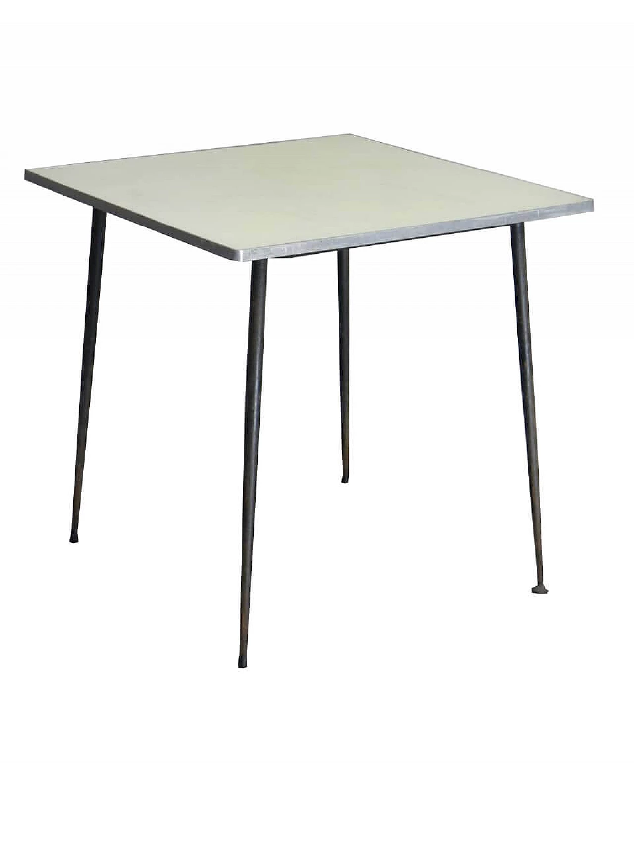 Squared table with laminate top, Italy, 50s 1067345