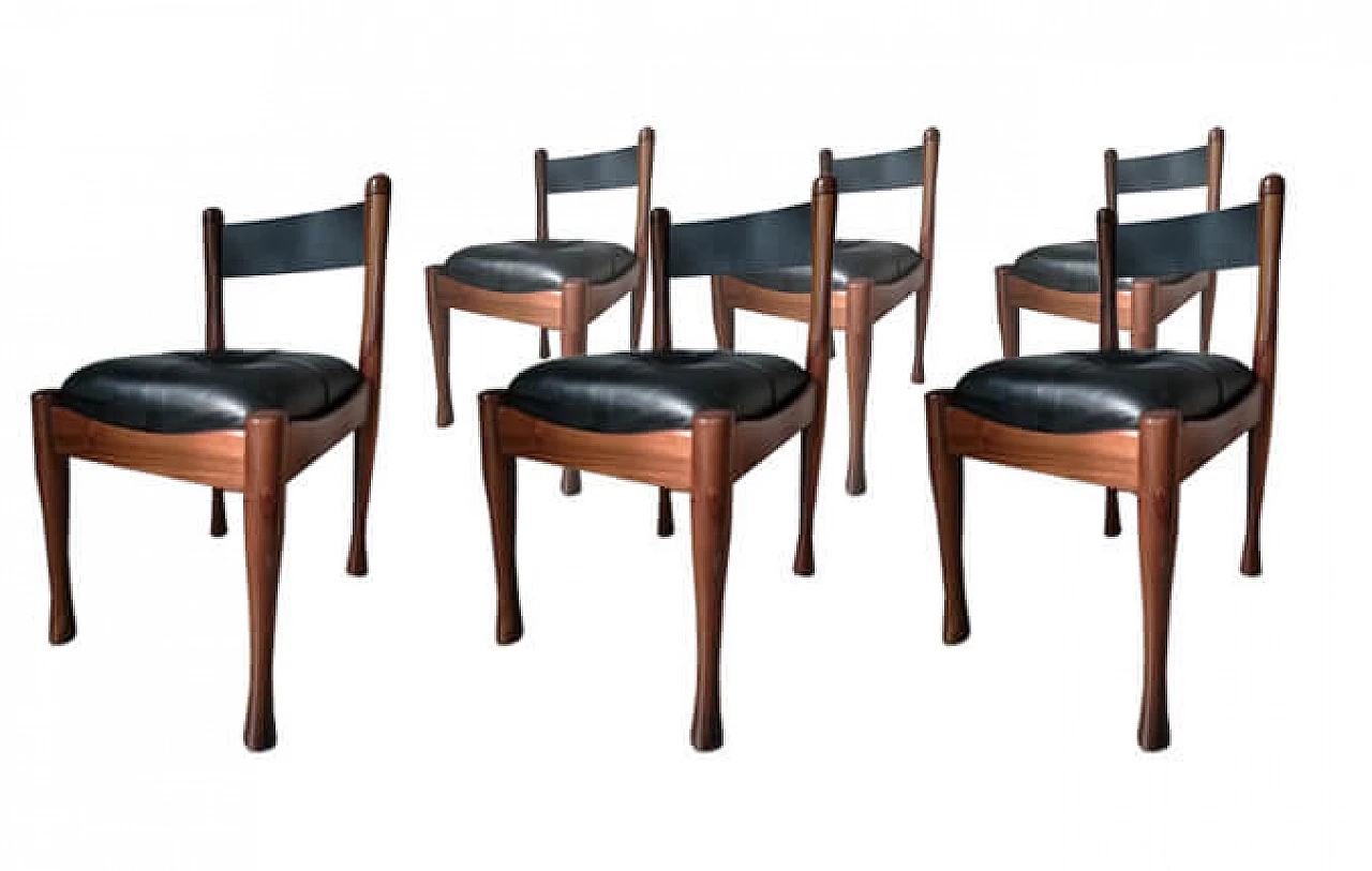 Dining rooms chairs by Coppola and Bernini, Italy, 1960 1067471