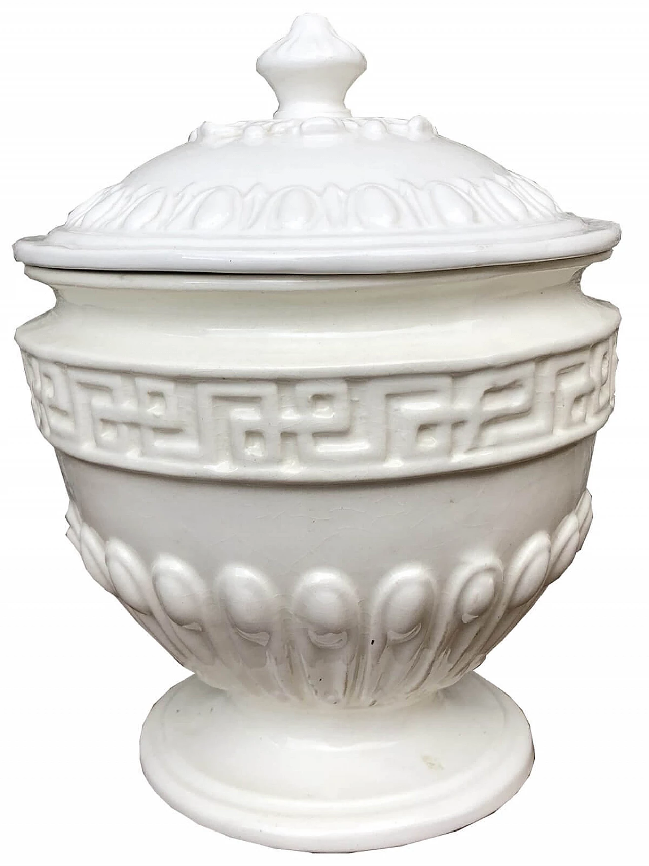 Ceramic vase with lid Este Ceramiche, 60's 8