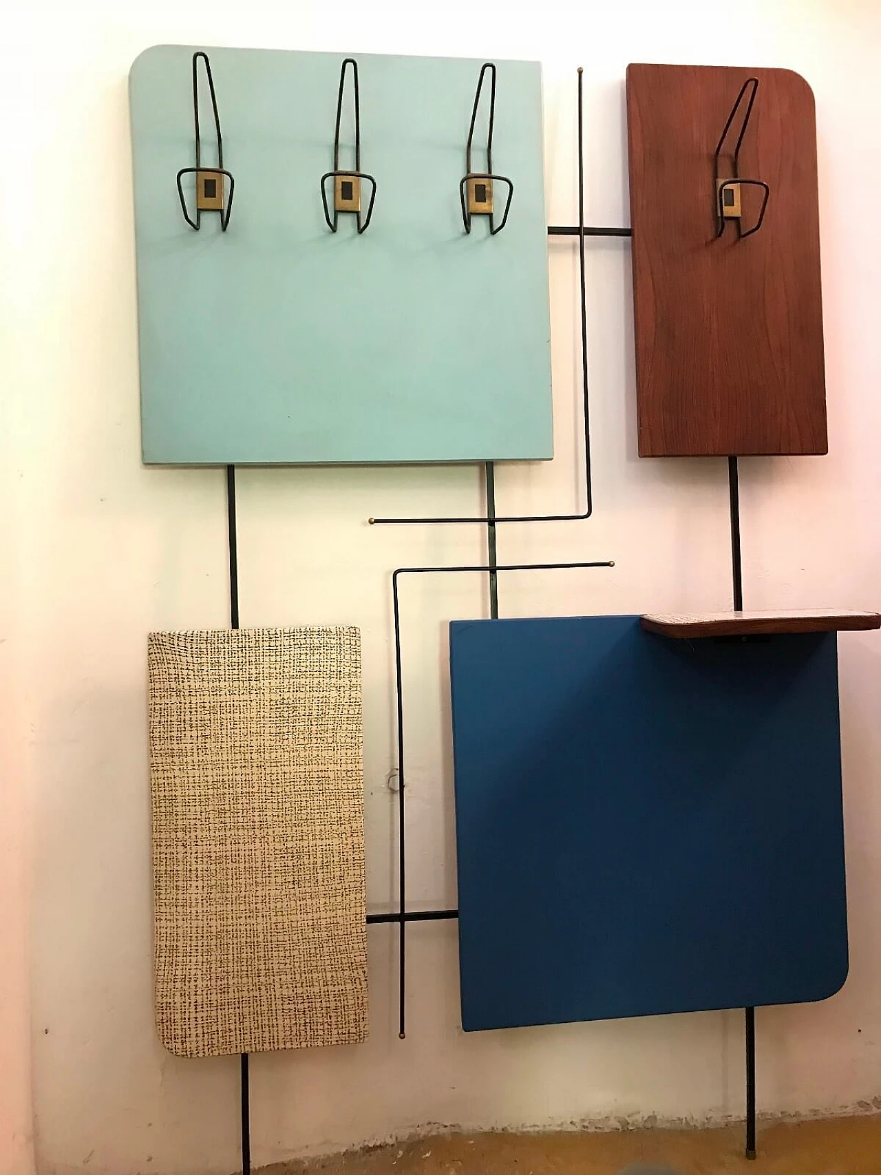 Appendiabiti da parete anni '60 2