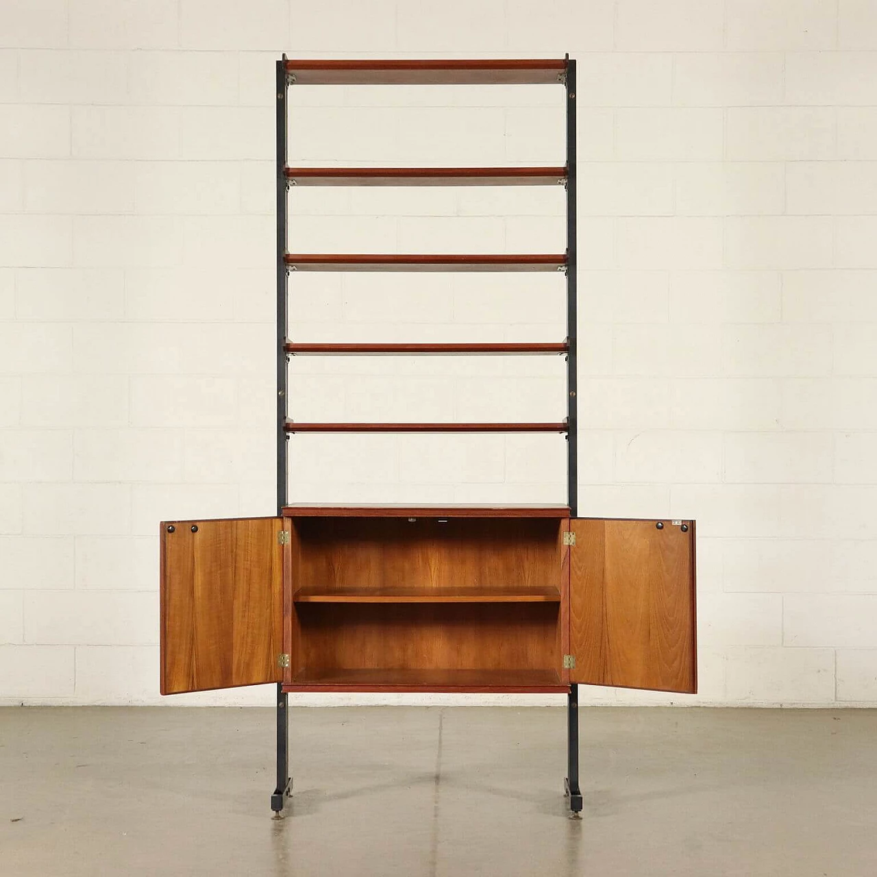 Bookcase with adjustable elements, '60s 1067947