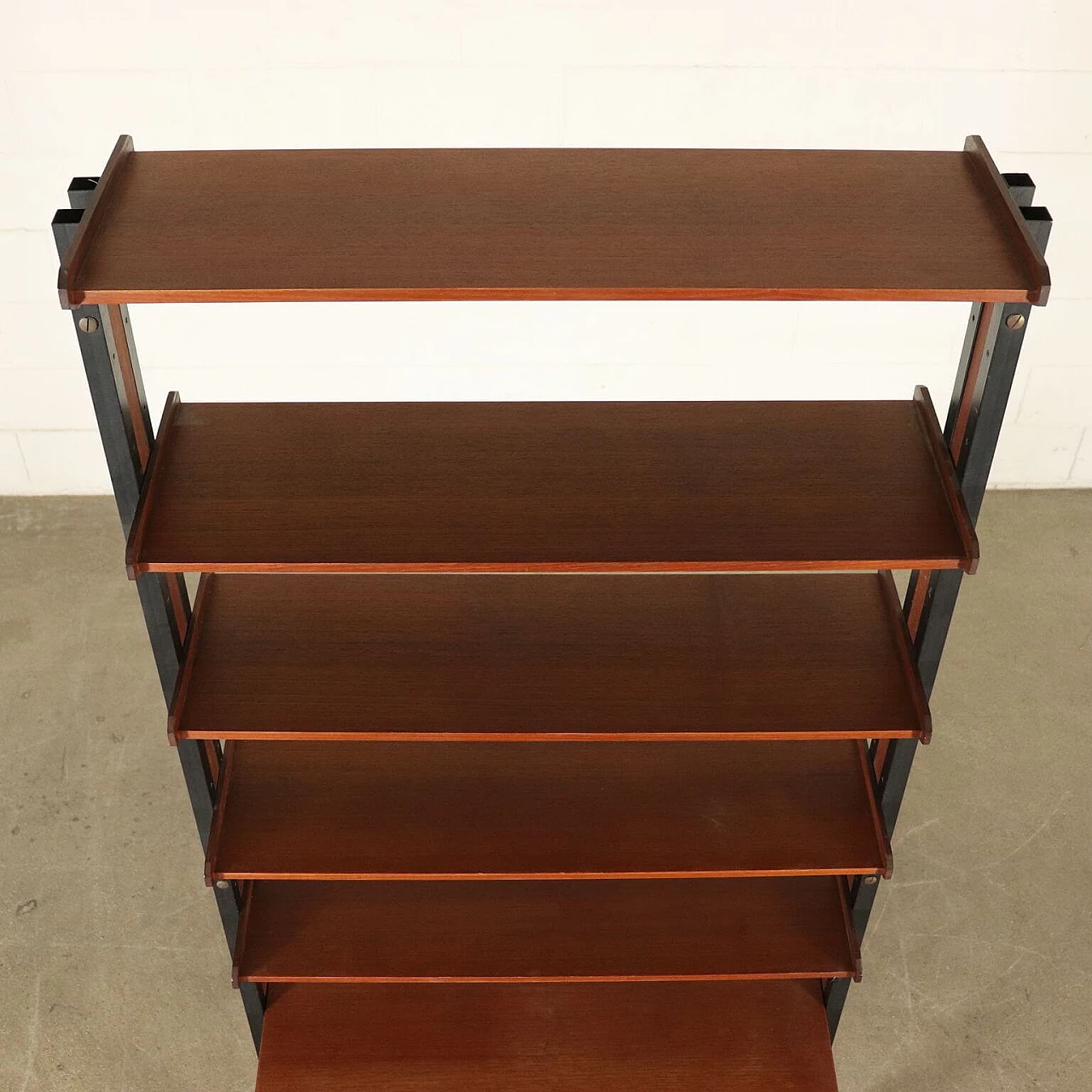 Bookcase with adjustable elements, '60s 1067953